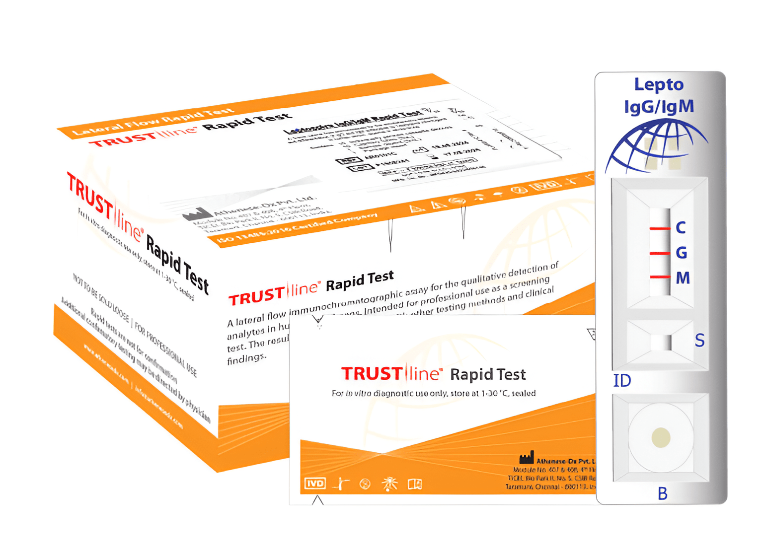 Athenese Chikungunya IgM Combo Rapid Test Chikunguniya rapid card - Global Surgicals