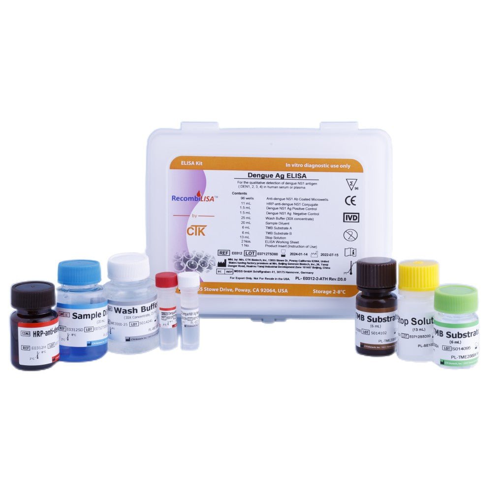 Athenese Dengue Ag ELISA test kit - Global Surgicals