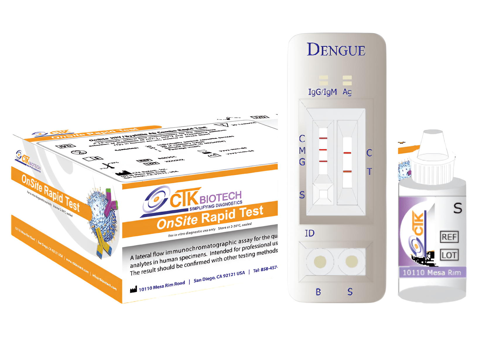 Athenese Dengue Ag Rapid Card - Global Surgicals