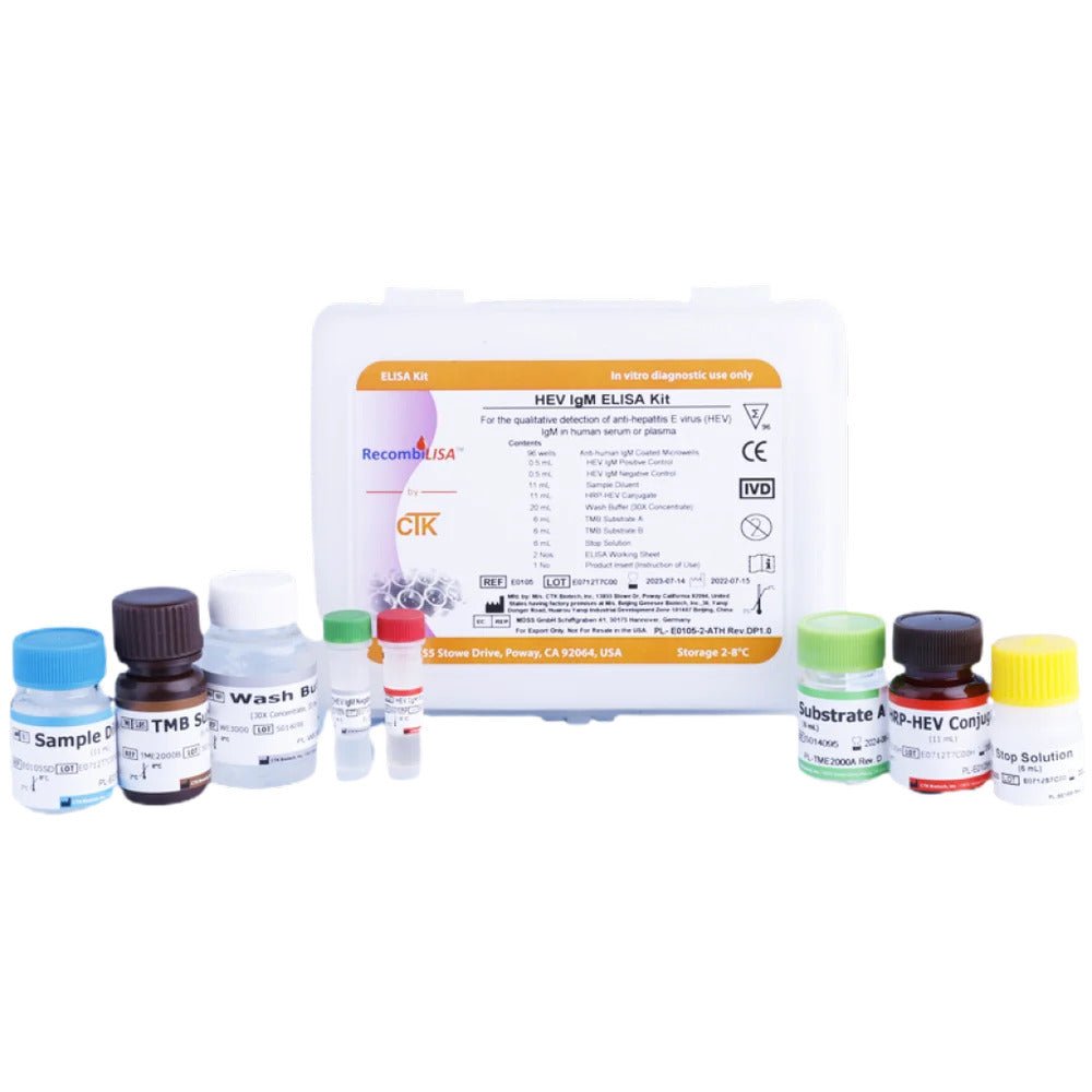Athenese HEV IgM ELISA test kit - Global Surgicals