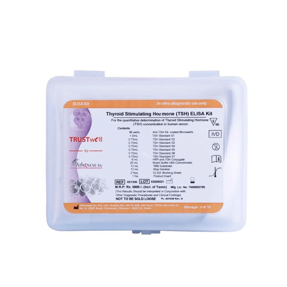 Athenese Trust Well TSH ELISA test kit - Global Surgicals