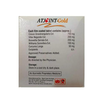 ATJOINT GOLD Tablet 10's - Global Surgicals