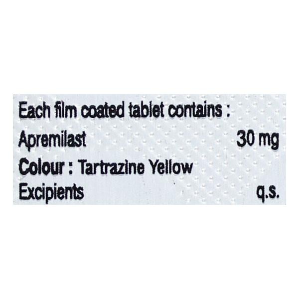 ATLAST 30 Tablet 10's - Global Surgicals