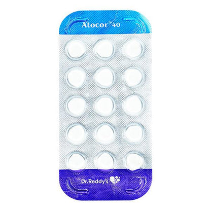 Atocor 40mg Tablet 15'S - Global Surgicals