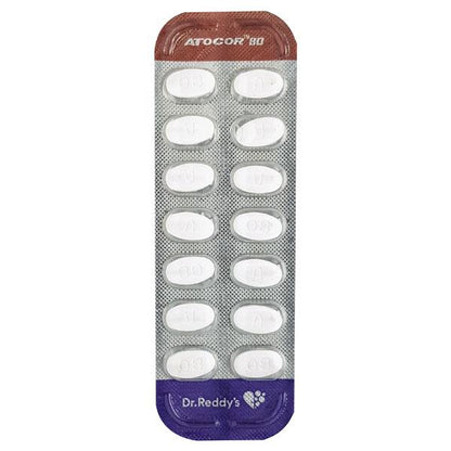 Atocor 80mg Tablet 14'S - Global Surgicals