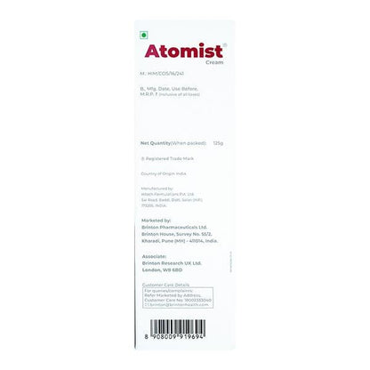 ATOMIST Cream 125gm - Global Surgicals