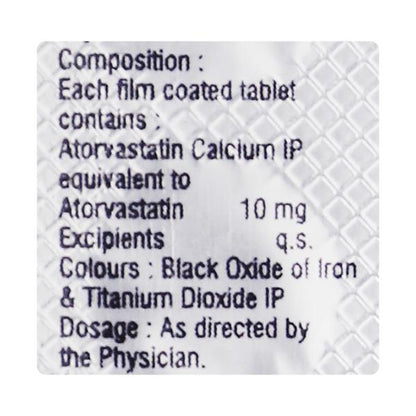 Atorec 10mg Tablet 10'S - Global Surgicals