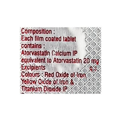 Atorec 20mg Tablet 10'S - Global Surgicals