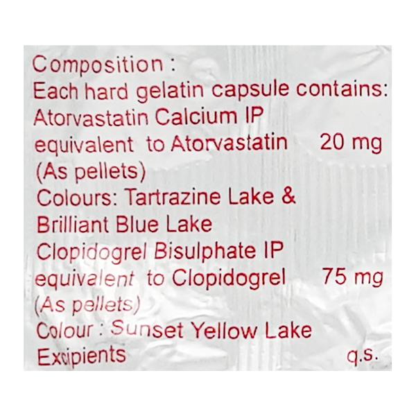 Atorec CV 20mg Capsule 10'S - Global Surgicals