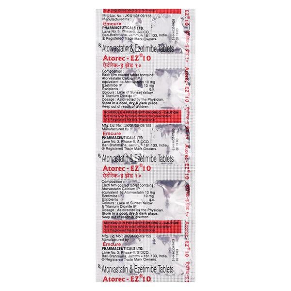 Atorec EZ Tablet 10'S - Global Surgicals