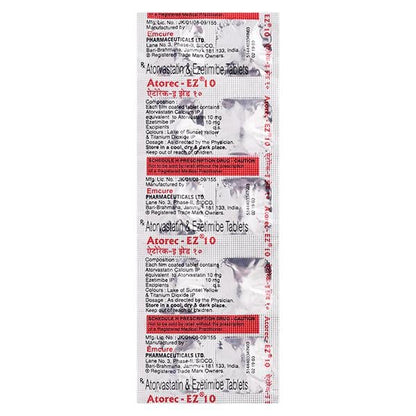 Atorec EZ Tablet 10'S - Global Surgicals