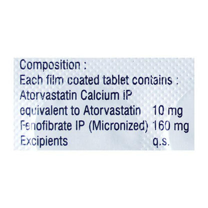 Atorec F Tablet 10'S - Global Surgicals