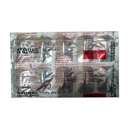 ATOREC GOLD 20 Capsule 10's - Global Surgicals