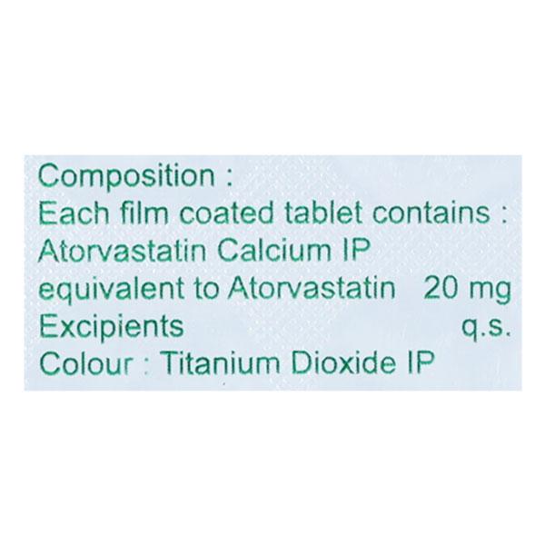 ATORFIT 20 Tablet 20's - Global Surgicals