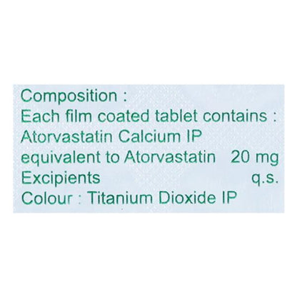 ATORFIT 20 Tablet 20's - Global Surgicals