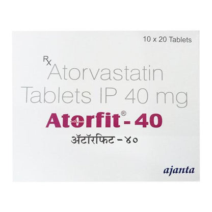 ATORFIT 40 Tablet 20's - Global Surgicals