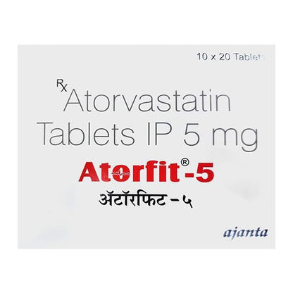 ATORFIT 5 Tablet 20's - Global Surgicals