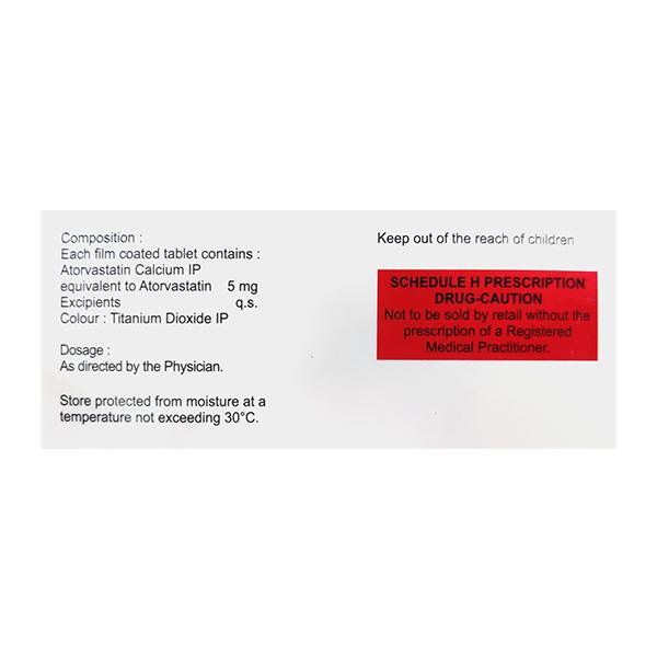 ATORFIT 5 Tablet 20's - Global Surgicals
