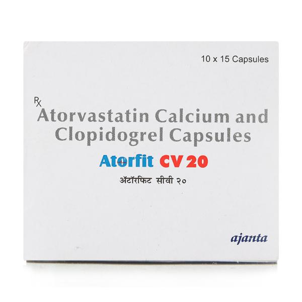 ATORFIT CV 20mg Capsule 15's - Global Surgicals