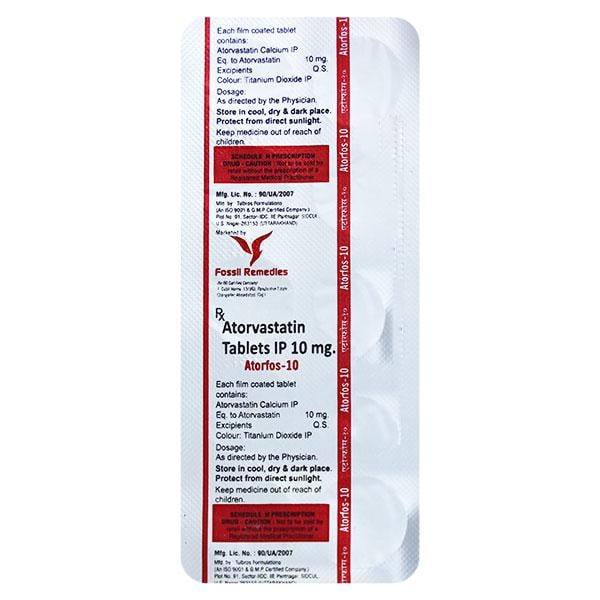ATORFOS 10 Tablet 10's - Global Surgicals