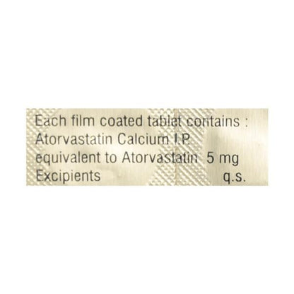 Atorin 5mg Tablet 10'S - Global Surgicals