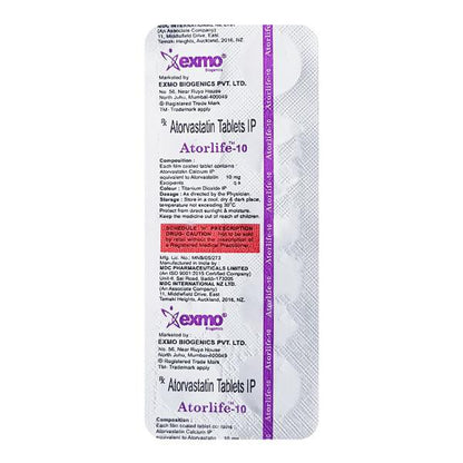 ATORLIFE 10 Tablet 10's - Global Surgicals