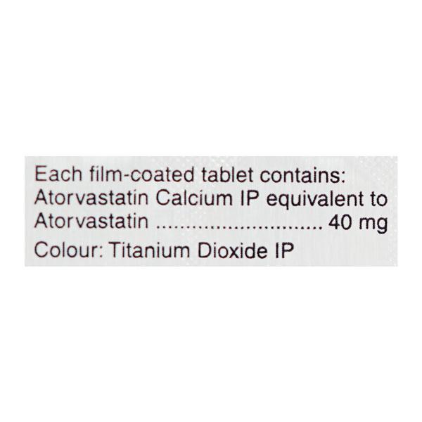Atorlip 40mg Tablet 10'S - Global Surgicals