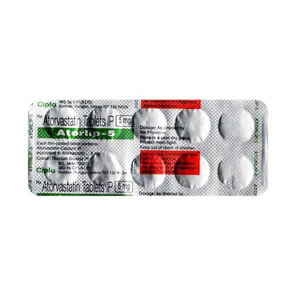 Atorlip 5mg Tablet 10'S - Global Surgicals