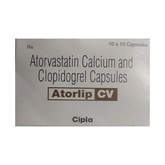 Atorlip CV Capsule 10'S - Global Surgicals