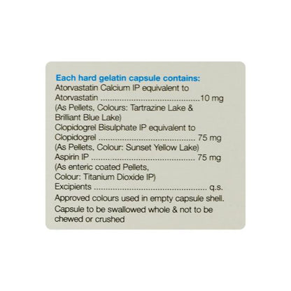 ATORLIP GOLD 10 Capsule 10's - Global Surgicals