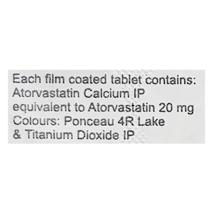Atormac 20mg Tablet 10'S - Global Surgicals