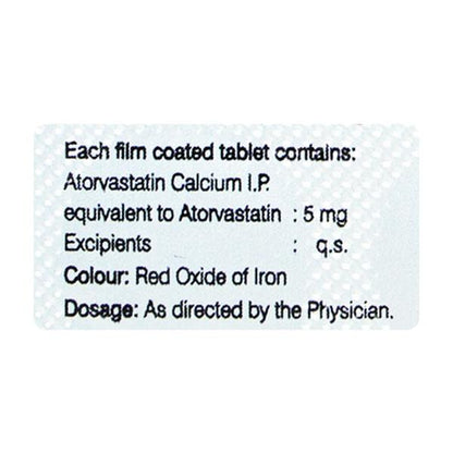 ATORNET 5mg Tablet 10's - Global Surgicals