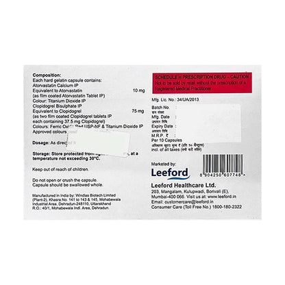 ATORNIZ C Capsule 10's - Global Surgicals