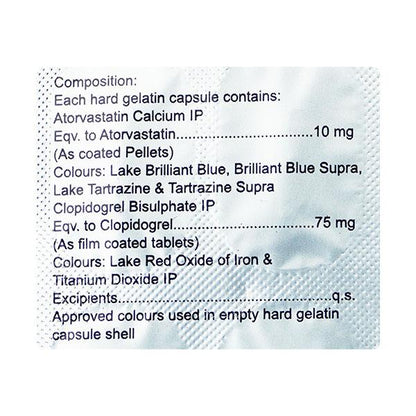 Atorsave CV 10mg Capsule 10'S - Global Surgicals