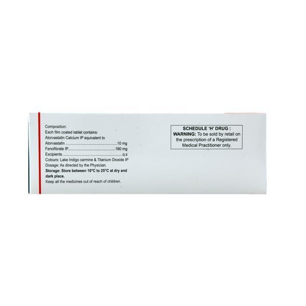 Atorsave F Tablet 10'S - Global Surgicals