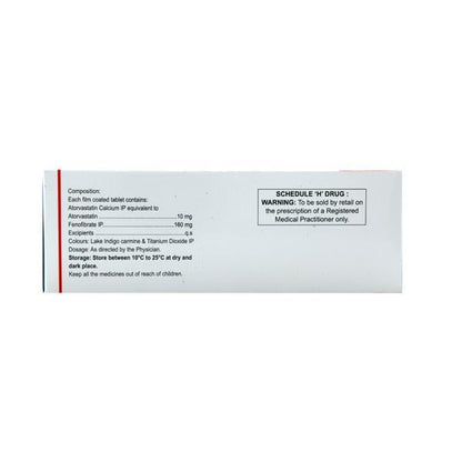 Atorsave F Tablet 10'S - Global Surgicals