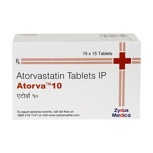 Atorva 10Mg Tablet 15's - Global Surgicals