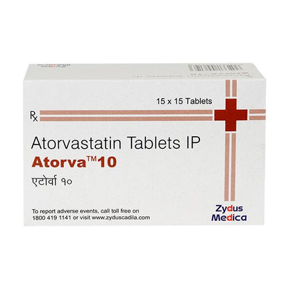 Atorva 10Mg Tablet 15's - Global Surgicals