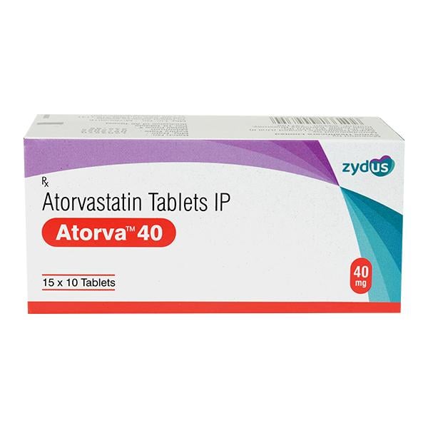 Atorva 40mg Tablet 10'S - Global Surgicals