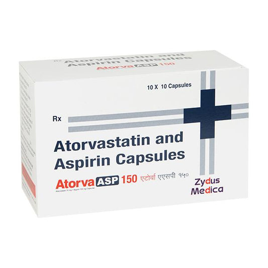 Atorva Asp 150mg Capsule 10'S - Global Surgicals