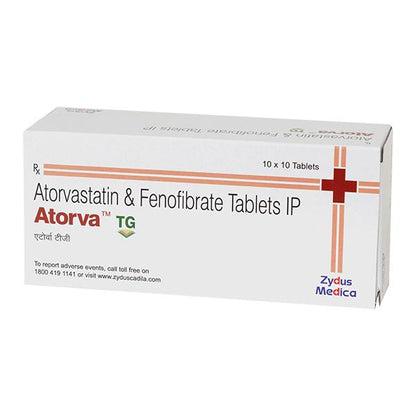Atorva TG Tablet 10'S - Global Surgicals