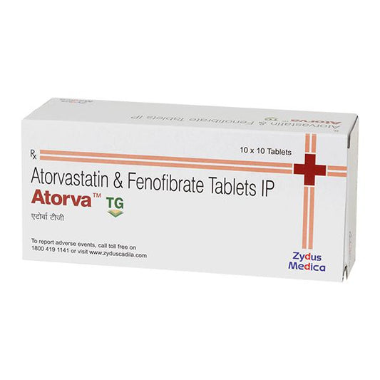 Atorva TG Tablet 10'S - Global Surgicals