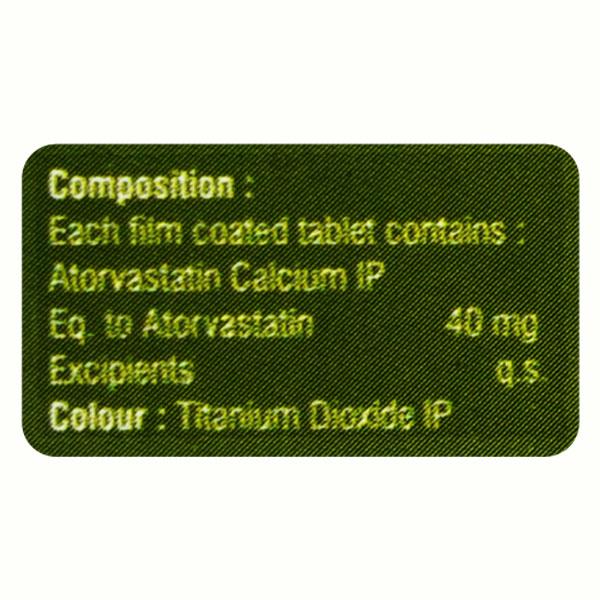 ATORVATIN 40 Tablet 10's - Global Surgicals