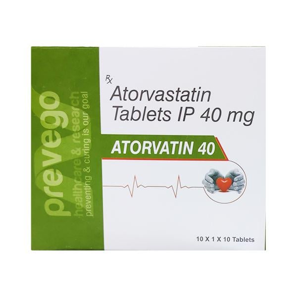 ATORVATIN 40 Tablet 10's - Global Surgicals