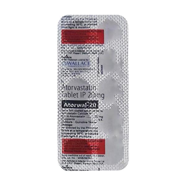 ATORWAL 20 Tablet 10's - Global Surgicals
