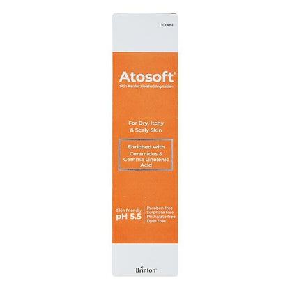ATOSOFT SKIN BARRIER MOISTURIZING Lotion 100ml - Global Surgicals