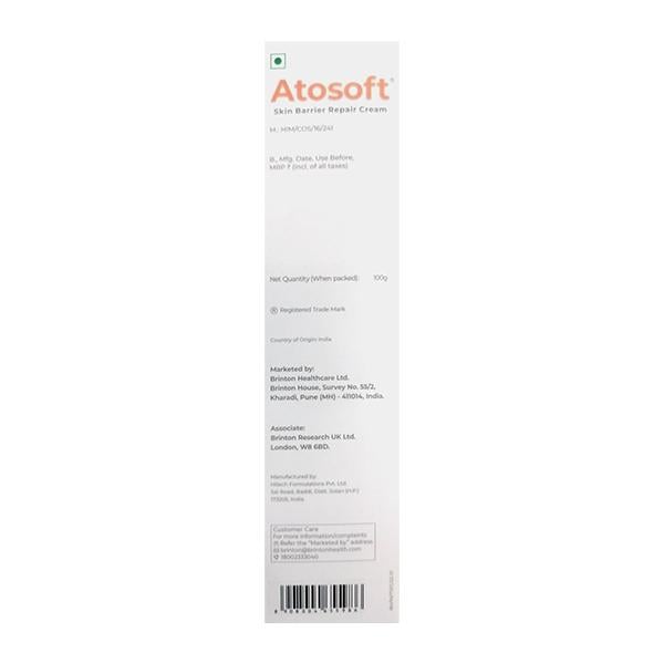 ATOSOFT SKIN BARRIER REPAIR Cream 100g - Global Surgicals