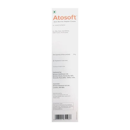 ATOSOFT SKIN BARRIER REPAIR Cream 100g - Global Surgicals