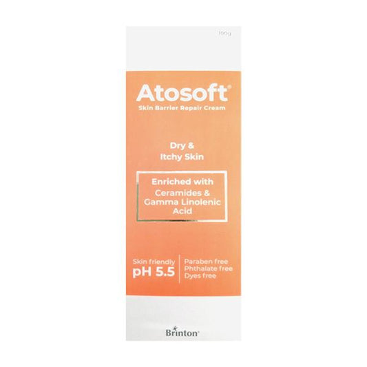 ATOSOFT SKIN BARRIER REPAIR Cream 100g - Global Surgicals