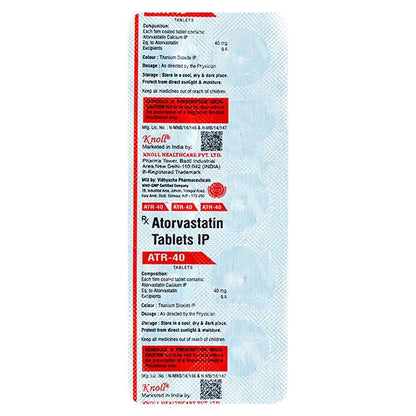 ATR 40 Tablet 10's - Global Surgicals